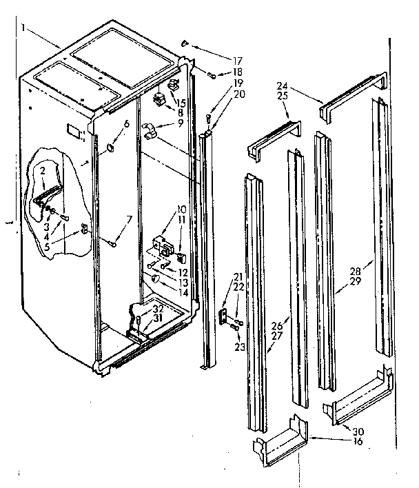 Breaker and miscellaneous parts