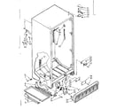 Kenmore 1067610143 cabinet parts diagram
