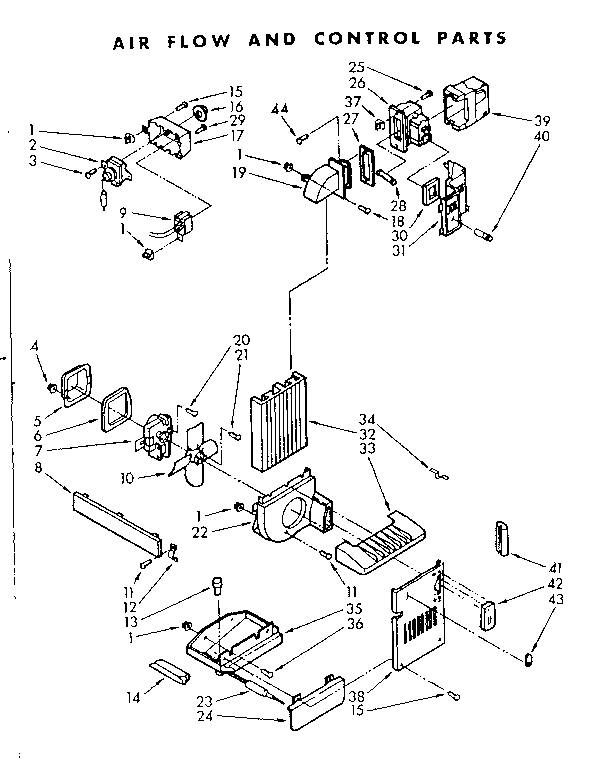 AIR FLOW AND CONTROL PARTS