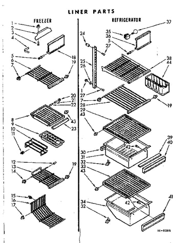 Liner parts