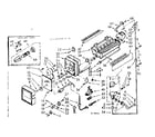 Kenmore 1067610360 ice maker parts diagram