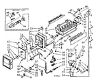 Kenmore 1067610361 ice maker parts diagram