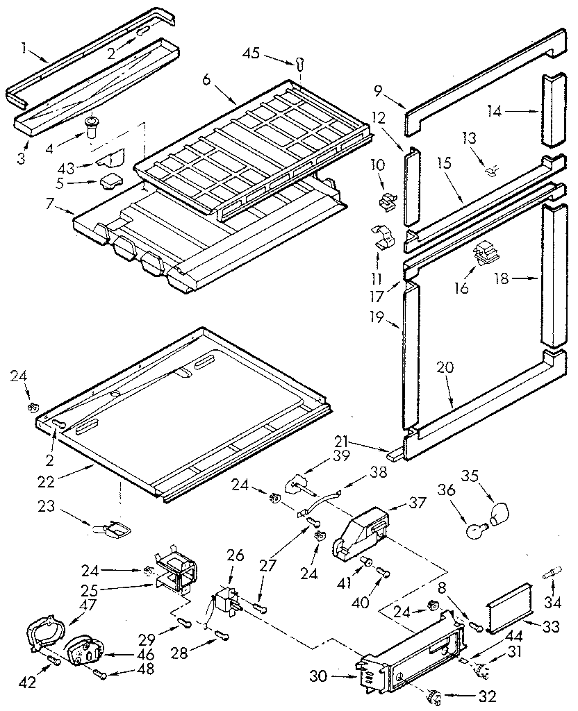 Breaker and partition