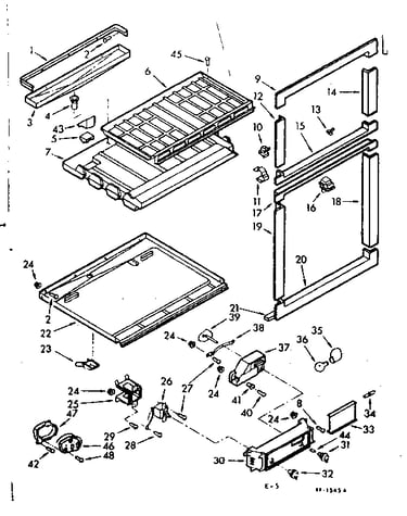 Breaker and partition parts
