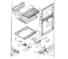 Kenmore 1067615141 breaker and partition parts diagram