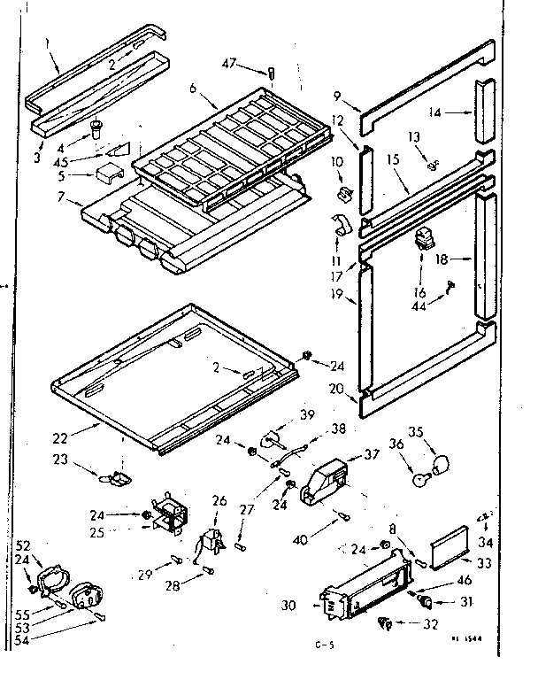 BREAKER AND PARTITION PARTS