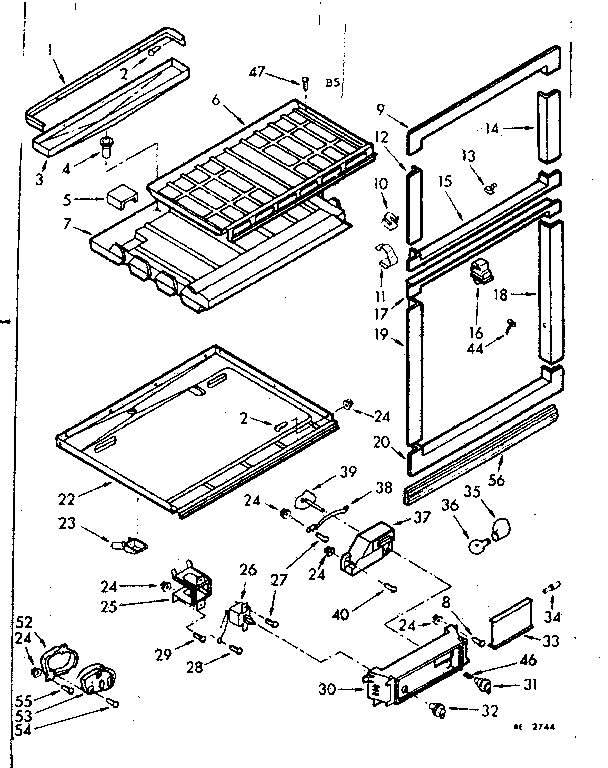 Breaker and partition parts