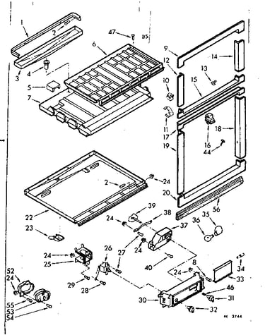 Breaker and partition parts
