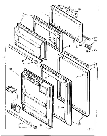Door parts