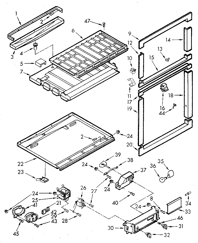 BREAKER AND PARTITION