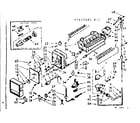 Kenmore 1067615401 ice maker parts diagram