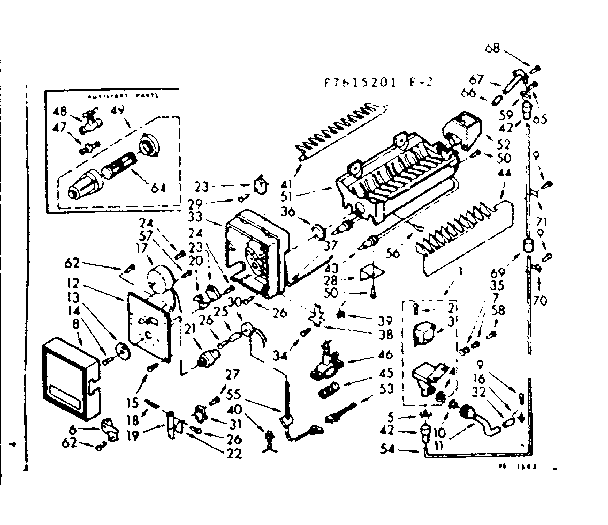 Ice maker parts