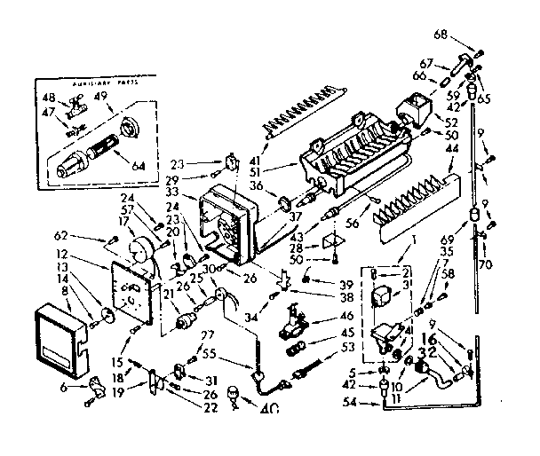 Ice maker parts