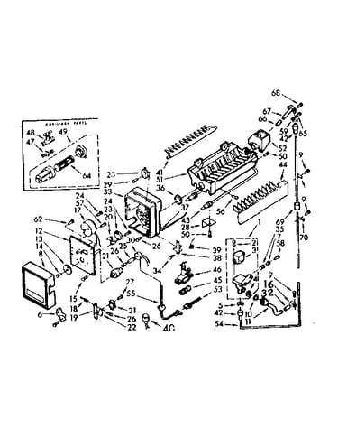 Ice maker parts