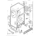 Kenmore 1067615224 cabinet parts diagram