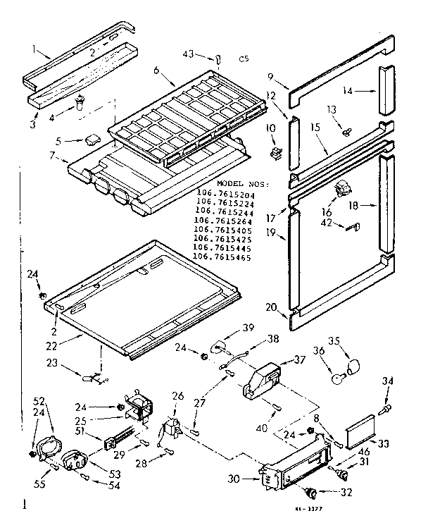 Breaker and partition parts