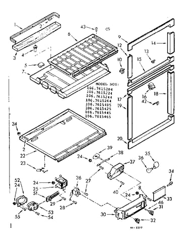 Breaker and partition parts