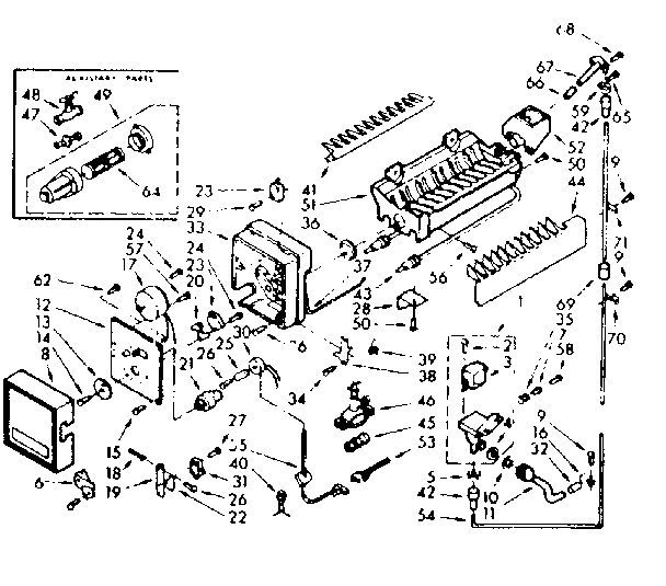 Ice maker parts