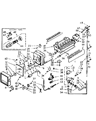 Ice maker parts