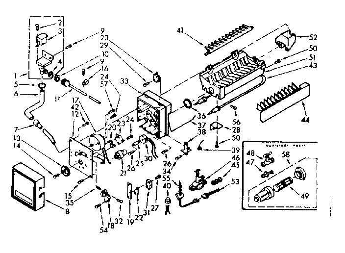 Ice maker parts