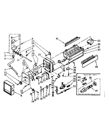Ice maker parts