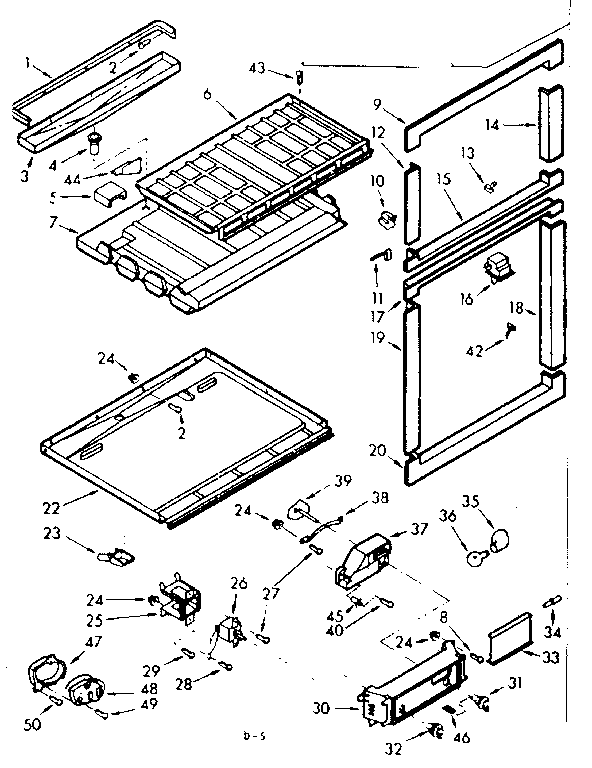 Breaker & partition parts
