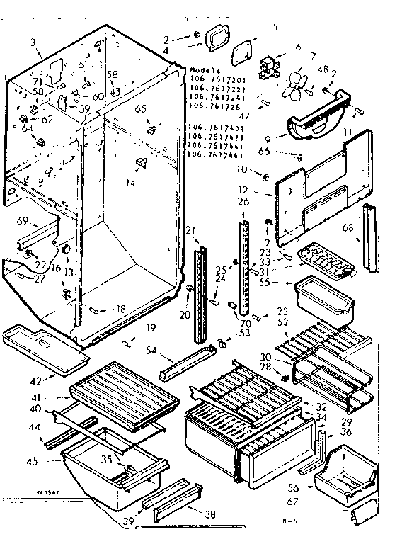 Liner parts