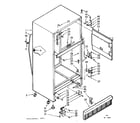 Kenmore 1067618240 cabinet parts diagram
