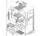 Kenmore 1067618220 breaker and shelf parts diagram