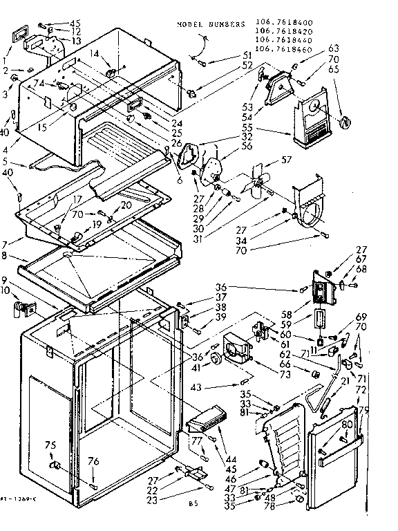 Liner and separator parts