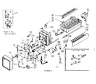 Kenmore 106840991 ice maker parts diagram