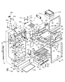 Refrigerator cabinet parts