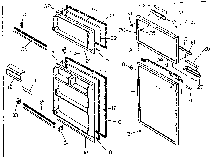 Door parts