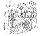 Kenmore 2537618101 cabinet parts diagram