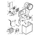 Kenmore 106639510 cabinet and unit parts diagram