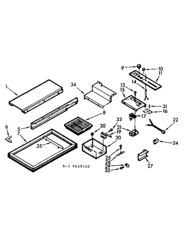 Top & control parts