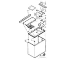 Kenmore 106639520 cabinet parts diagram