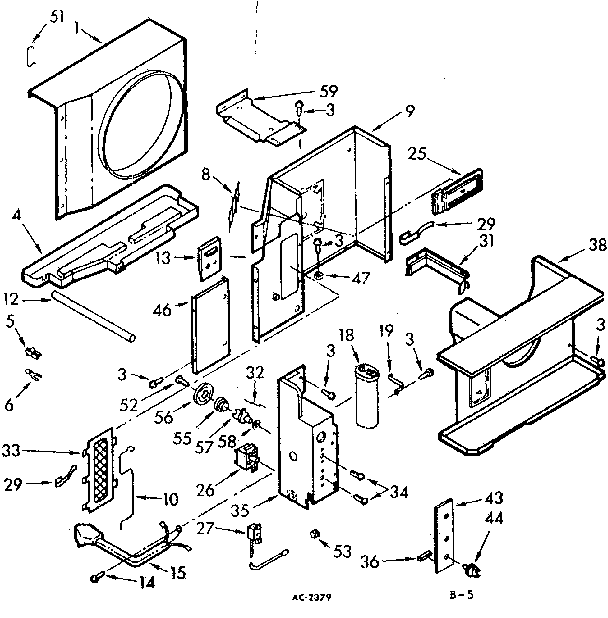 Air flow parts