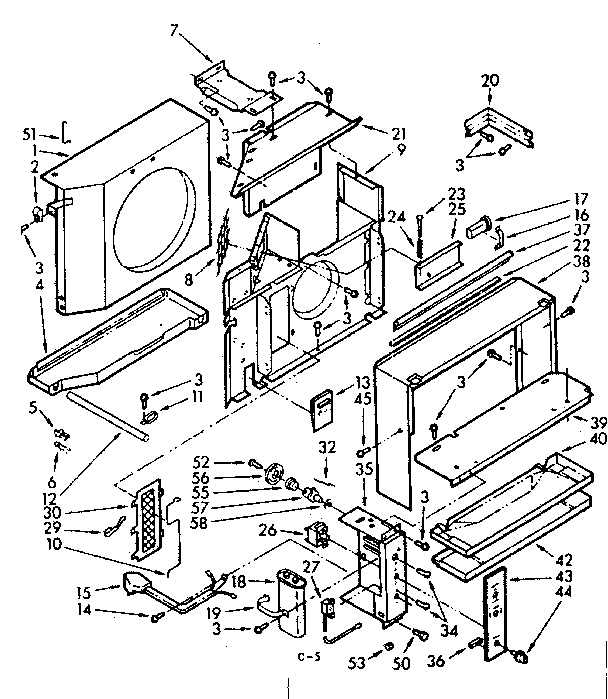 Air flow parts