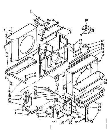 Air flow parts