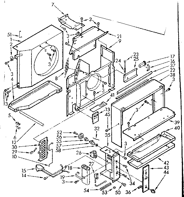 Air flow parts