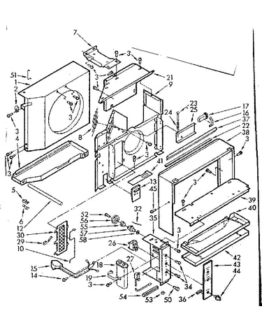 Air flow parts