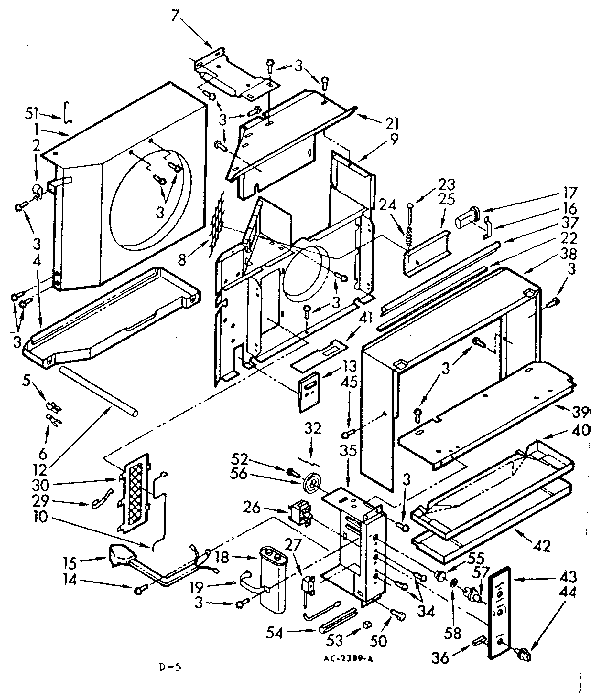 Air flow parts