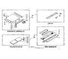 Kenmore 10671033 accessory kit parts diagram