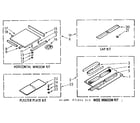 Kenmore 10671041 accessory kit parts diagram