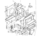 Kenmore 10671221 air flow parts diagram