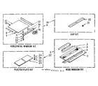 Kenmore 10671221 accessory kit parts diagram