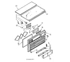 Kenmore 10671350 cabinet parts diagram