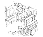 Kenmore 10671730 air flow parts diagram
