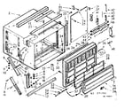 Kenmore 10671781 cabinet parts diagram